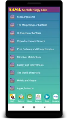 Microbiology Quiz android App screenshot 6